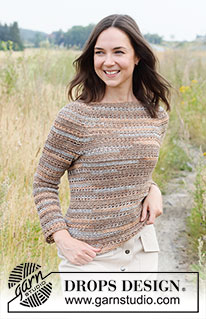 Free patterns - Damskie swetry przez głowę / DROPS 220-20