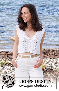 Free patterns - Dames Spencers / DROPS 221-18