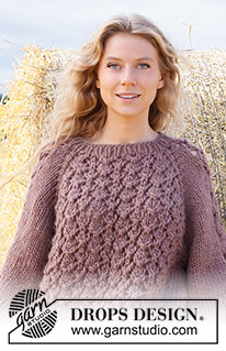 Free patterns - Damskie swetry przez głowę / DROPS 223-17