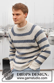 Free patterns - Męskie swetry przez głowę / DROPS 224-1