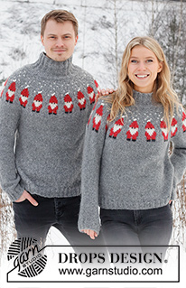 Free patterns - Świąteczne swetry / DROPS 224-5