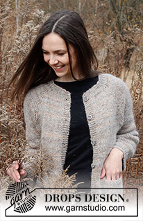 Free patterns - Proste rozpinane swetry / DROPS 226-18