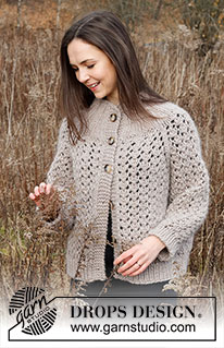Free patterns - Damskie rozpinane swetry / DROPS 226-30
