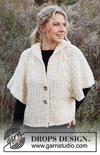 Free patterns - Damskie rozpinane swetry / DROPS 226-32