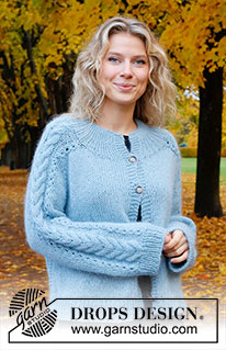 Free patterns - Damskie rozpinane swetry / DROPS 226-45