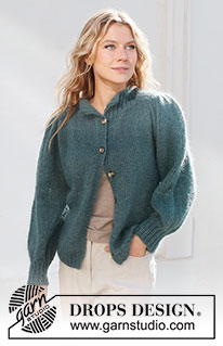 Free patterns - Proste rozpinane swetry / DROPS 227-40