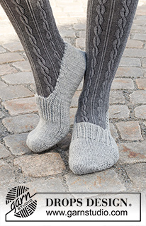 Free patterns - Chaussons / DROPS 227-58