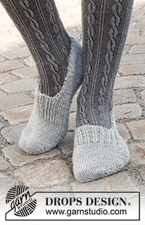 Free patterns - Chaussons / DROPS 227-58