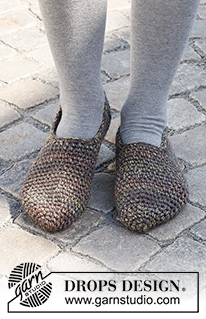 Free patterns - Chaussons / DROPS 227-60