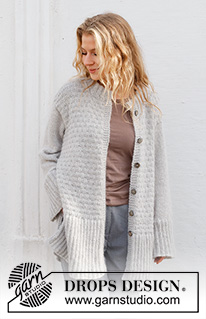 Free patterns - Damskie rozpinane swetry / DROPS 228-30