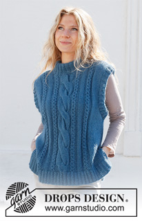 Free patterns - Dames slip-overs / DROPS 228-40