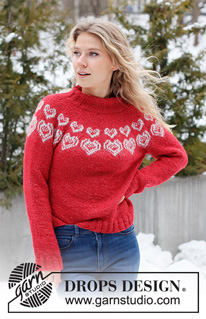 Free patterns - Świąteczne swetry / DROPS 228-50