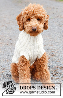 Free patterns - Swetry dla psów / DROPS 228-52