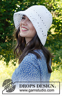 Free patterns - Kapelusze bucket hats / DROPS 229-31