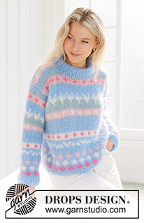 Free patterns - Damskie swetry przez głowę / DROPS 231-58