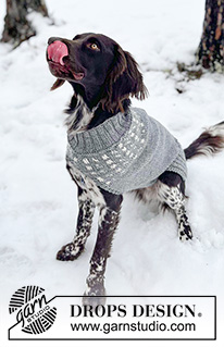 Free patterns - Swetry dla psów / DROPS 233-17