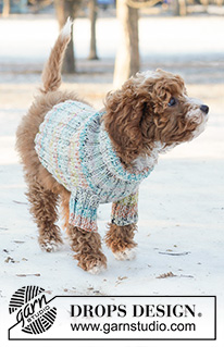 Free patterns - Swetry dla psów / DROPS 233-18