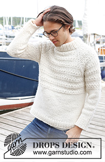 Free patterns - Męskie swetry przez głowę / DROPS 233-4