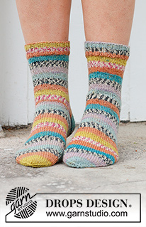 Free patterns - Naisen sukat / DROPS 234-69