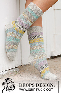 Free patterns - Naisen sukat / DROPS 234-70