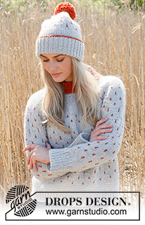 Free patterns - Damskie norweskie swetry / DROPS 235-27