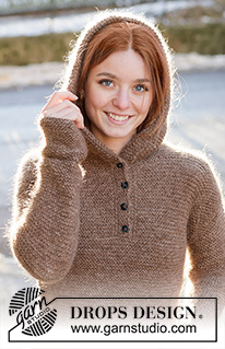 Free patterns - Hoodies voor dames / Sweaters met capuchon / DROPS 237-5