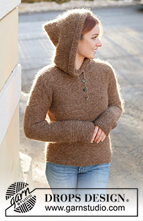 Free patterns - Hoodies voor dames / Sweaters met capuchon / DROPS 237-5