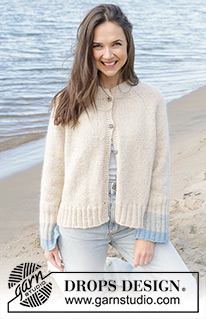Free patterns - Proste rozpinane swetry / DROPS 239-19