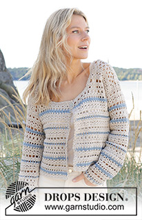 Free patterns - Damskie rozpinane swetry / DROPS 239-21