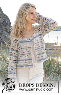 Free patterns - Damskie rozpinane swetry / DROPS 239-21