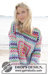 Free patterns - Damskie swetry przez głowę / DROPS 240-18