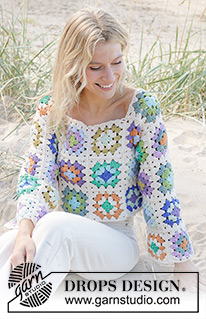 Free patterns - Damskie swetry przez głowę / DROPS 241-16
