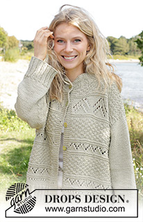 Free patterns - Damskie rozpinane swetry / DROPS 241-25