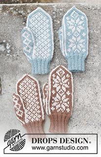 Free patterns - Scandinavische Handschoenen en Wanten / DROPS 242-16