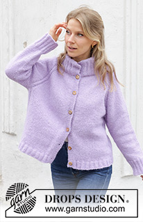 Free patterns - Proste rozpinane swetry / DROPS 243-19