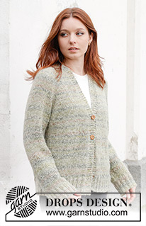 Free patterns - Damskie rozpinane swetry / DROPS 243-25