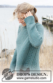 Free patterns - Damskie swetry przez głowę / DROPS 244-12