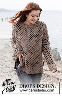 Free patterns - Damskie swetry przez głowę / DROPS 244-14