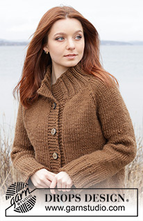 Free patterns - Damskie rozpinane swetry / DROPS 244-26