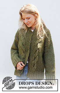 Free patterns - Damskie rozpinane swetry / DROPS 244-31