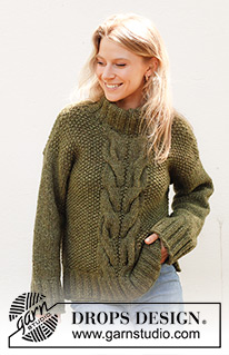 Free patterns - Damskie swetry przez głowę / DROPS 244-32