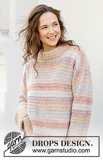 Free patterns - Damskie swetry przez głowę / DROPS 245-28