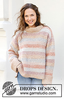 Free patterns - Damskie swetry przez głowę / DROPS 245-28