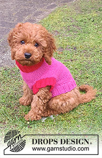 Free patterns - Swetry dla psów / DROPS 245-32