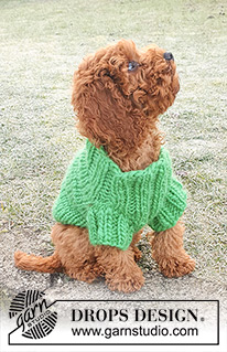 Free patterns - Swetry dla psów / DROPS 245-34