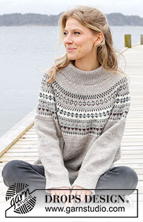 Free patterns - Damskie swetry przez głowę / DROPS 245-4
