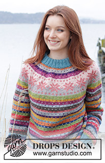 Free patterns - Damskie swetry przez głowę / DROPS 245-5