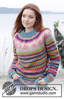 Free patterns - Damskie swetry przez głowę / DROPS 245-5