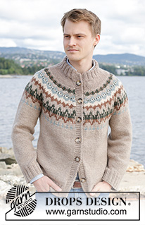 Free patterns - Vesten en sweaters voor heren / DROPS 246-3