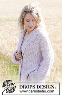 Free patterns - Damskie długie rozpinane swetry / DROPS 248-33